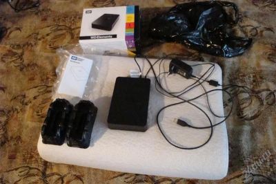 Лот: 2291780. Фото: 1. Внешний жесткий диск Western Digital... Карты памяти