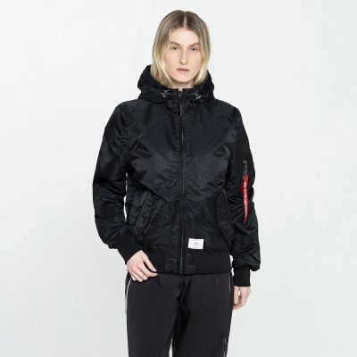 Лот: 22723398. Фото: 1. Бомбер L-2B Hooded Gen Ii Flight... Легкие куртки, толстовки