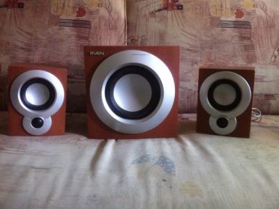 Лот: 5756333. Фото: 1. Колонки Sven 2.1. Активные акустические системы