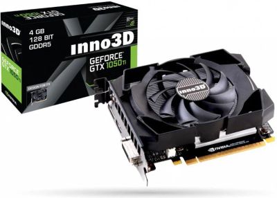 Лот: 17764011. Фото: 1. Inno3d Geforce gtx 1050ti. Видеокарты