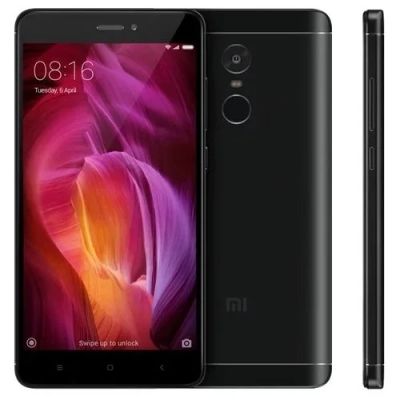 Лот: 10905011. Фото: 1. Xiaomi Redmi Note 4Х (Черный... Смартфоны