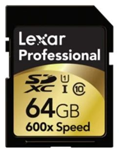Лот: 4350229. Фото: 1. Lexar Professional 600x SDXC UHS... Карты памяти