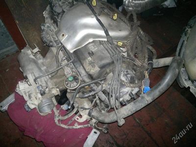 Лот: 2223550. Фото: 1. Двигатель F20B SOHC Honda+коса... Двигатель и элементы двигателя