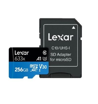 Лот: 14903236. Фото: 1. Карта памяти microSDHC Lexar 256Gb... Карты памяти