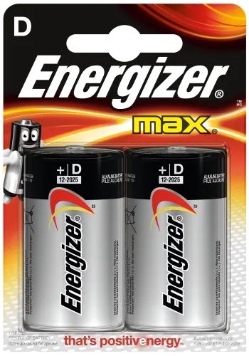 Лот: 24526279. Фото: 1. Батарейки Energizer Max D-LR20... Батарейки, аккумуляторы, элементы питания