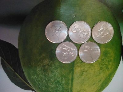 Лот: 7375747. Фото: 1. 5 рублей 2015года. Сражения за... Россия после 1991 года