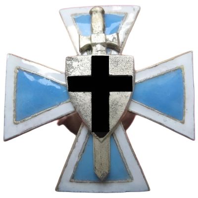 Лот: 24667277. Фото: 1. знак белой гвардии Крест Балтийского... Сувенирные