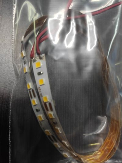Лот: 18482070. Фото: 1. Отрезок светодиодной ленты 2835... Светодиоды