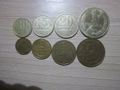 Лот: 17244466. Фото: 1. Набор годовой без полтины 1989г. Наборы монет