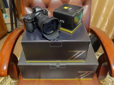 Лот: 15516274. Фото: 1. Nikon Z7 + 24-70/4 S + FTZ. Цифровые компактные