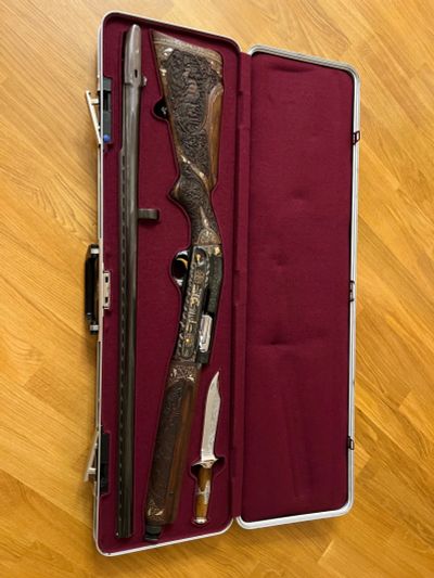 Лот: 24863517. Фото: 1. Коллекционное оружие в подарочном... Охотничье оружие