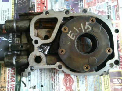 Лот: 11236112. Фото: 1. Насос масляный Subaru Impreza... Двигатель и элементы двигателя