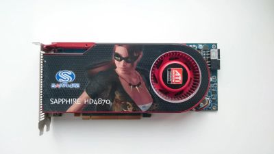 Лот: 4785189. Фото: 1. Sapphire Radeon HD 4870. Видеокарты