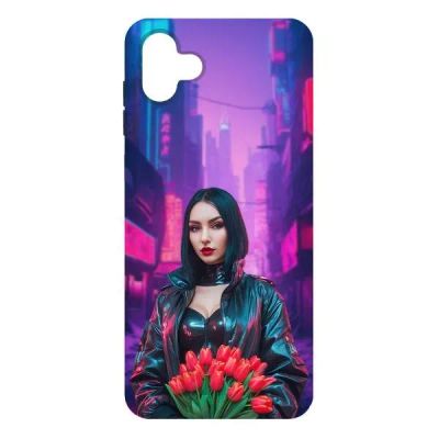 Лот: 25134884. Фото: 1. Чехол Krutoff Soft Case "Киберпанк... Чехлы, бамперы
