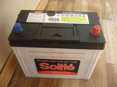 Лот: 4944786. Фото: 1. Новый аккумулятор Solite 65B24L... Аккумуляторы