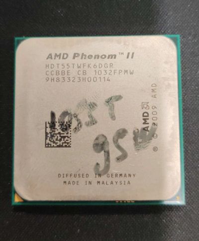 Лот: 25080921. Фото: 1. Процессор AMD Phenom II X6 1055T... Процессоры