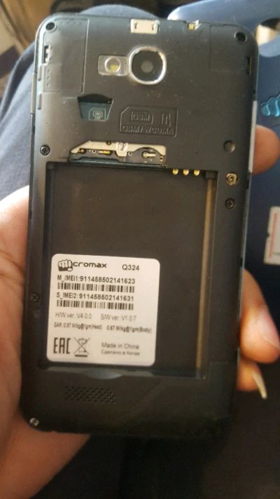Лот: 11322718. Фото: 1. Micromax q324. Микросхемы и платы