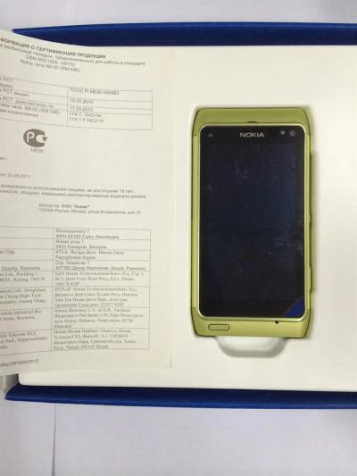 Лот: 3478329. Фото: 1. Nokia N8 новая в пленках, полный... Смартфоны
