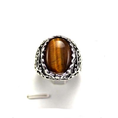 Лот: 8095167. Фото: 1. Кольцо. Тигровый глаз. Кольца, перстни