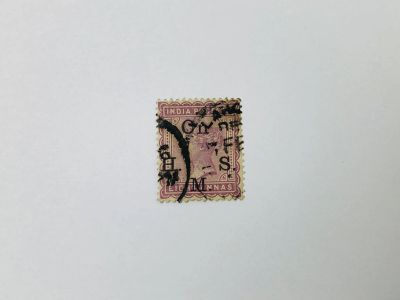 Лот: 23963894. Фото: 1. Королева Виктория. Надпечатка... Марки
