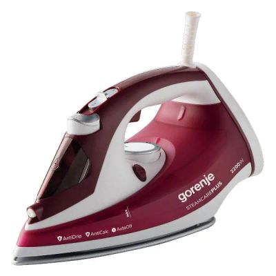 Лот: 24470345. Фото: 1. Утюг Gorenje SIH2200RBC Vinous. Утюги, парогенераторы, отпариватели