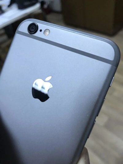 Лот: 10869593. Фото: 1. Apple iPhone 6, 16 gb, цвет: space... Смартфоны