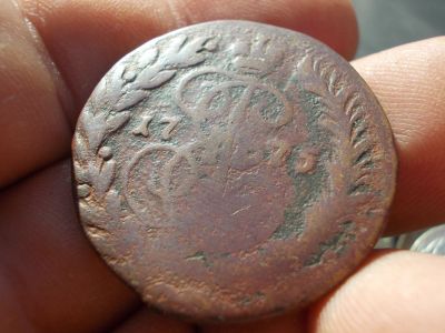 Лот: 14544487. Фото: 1. Нечастые 2 копейки 1775 года... Россия до 1917 года
