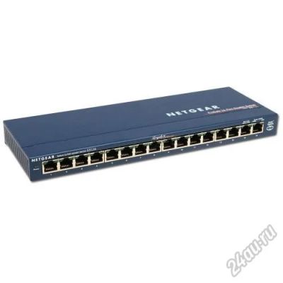 Лот: 5748576. Фото: 1. 16-портовый гигибатный ethernet... Коммутаторы