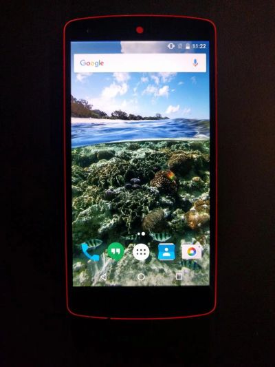 Лот: 7024449. Фото: 1. Nexus 5 red. Смартфоны