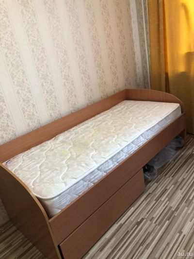 Лот: 18287003. Фото: 1. Продам кровать с матрасом 200х0... Кровати