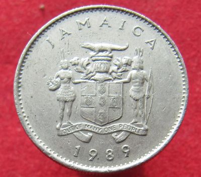 Лот: 15390607. Фото: 1. Ямайка 10 центов, 1989г. Остальные страны