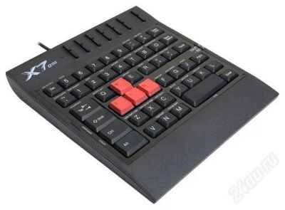 Лот: 1505424. Фото: 1. Игровой блок A4Tech X7-G100 Black... Клавиатуры и мыши