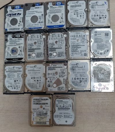 Лот: 21003447. Фото: 1. HDD/500 Gb/жесткие диски/2.5... Жёсткие диски (HDD)