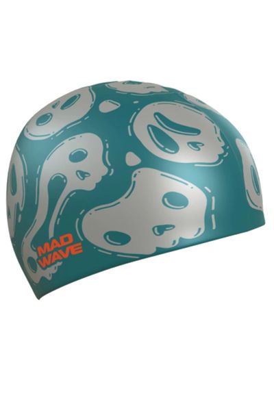 Лот: 22353798. Фото: 1. Силиконовая шапочка Mad Wave Skulls... Плавание