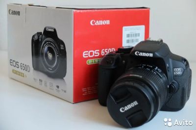 Лот: 7056539. Фото: 1. Canon 650D + объектив Canon EF-S... Цифровые зеркальные