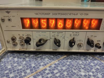 Лот: 15757978. Фото: 1. Частотомер ЧЗ-35А. Контрольно-измерительное оборудование