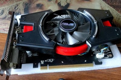 Лот: 9104347. Фото: 1. Видеокарта Asus PCI-Ex Radeon... Видеокарты