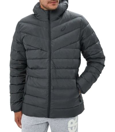 Лот: 12680771. Фото: 1. Пуховики ASICS DOWN HOODED JACKET... Зимняя спортивная одежда