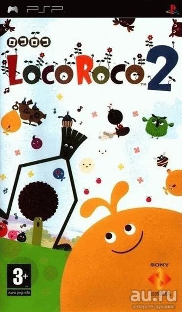Лот: 14070867. Фото: 1. Loco Roco 2 [PSP, английская версия... Игры для консолей
