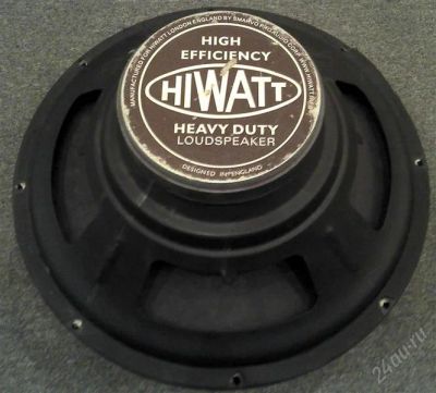 Лот: 1987022. Фото: 1. Басовые динамики HIWATT 300Вт... Эстрадная акустика и усилители