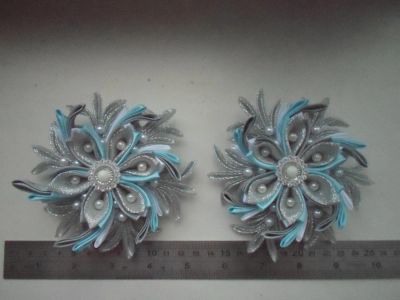 Лот: 10575448. Фото: 1. Банты на резинках снежинки 1. Карнавальные маски, шляпы, аксессуары