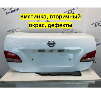 Лот: 24809822. Фото: 1. крышка багажника Nissan Almera... Двигатель и элементы двигателя