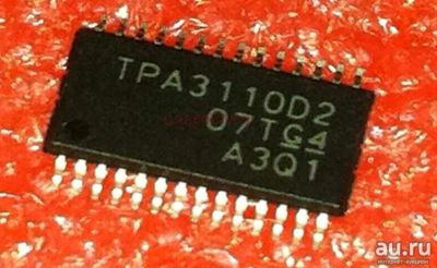 Лот: 17445282. Фото: 1. Микросхема TPA3110D2 TPA3110 D2... Микросхемы
