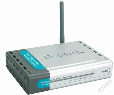 Лот: 2387042. Фото: 1. D-Link DI-524. WiFi, Bluetooth адаптеры