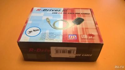 Лот: 12613352. Фото: 1. Конвертер USB 2.0 на SATA IDE... Шлейфы, кабели, переходники