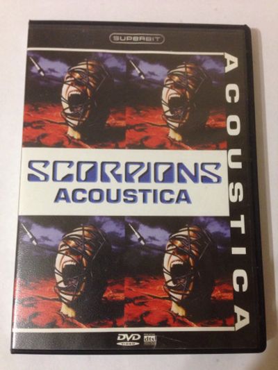 Лот: 14177632. Фото: 1. DVD Scorpions - Acoustica 2001. Аудиозаписи