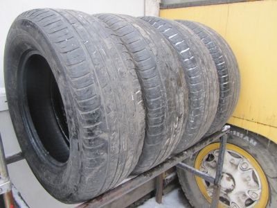 Лот: 20010145. Фото: 1. 4шт. 265-65-17 Dunlop Grandtrek... Шины