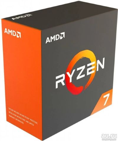 Лот: 14566231. Фото: 1. Процессор AMD Ryzen 7 1700X Summit... Процессоры