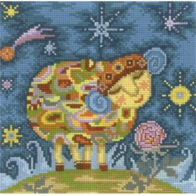 Лот: 5258925. Фото: 1. Барашек. Набор для вышивки крестом... Вышивание