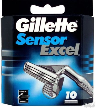 Лот: 11188911. Фото: 1. Gillette Sensor Excel сменные... Бритвенные станки и лезвия